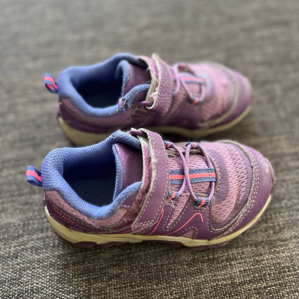 Purple Kids Hiking Shoes